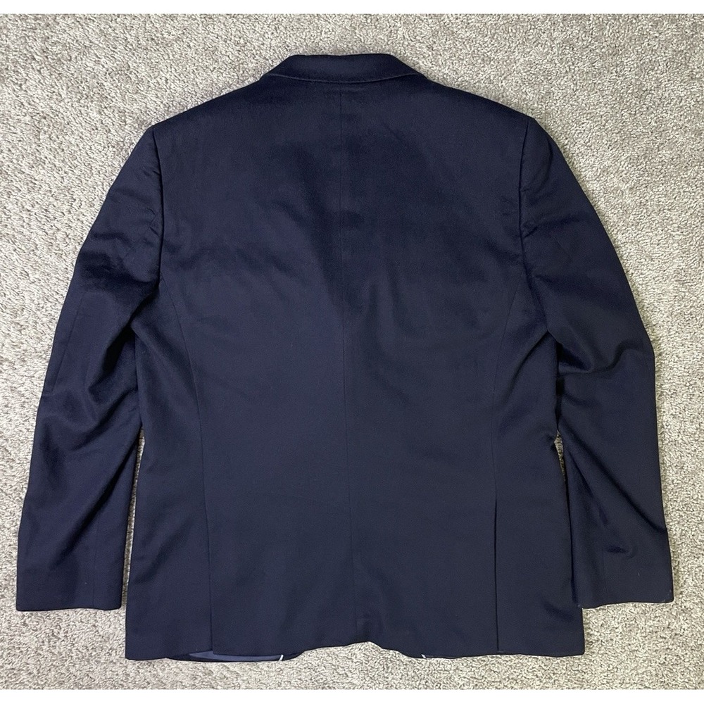 Mirto 1956 Men's Deep Navy Blazer Jacket Loro Piana Cashmere Size 44 Length 29 - Picture 10 of 14